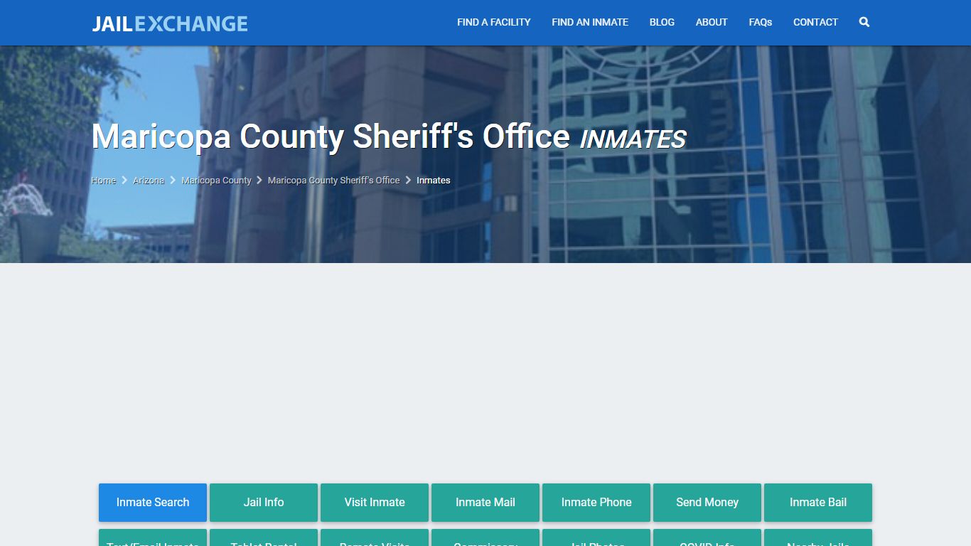 Maricopa County Inmate Search | Arrests & Mugshots | AZ - JAIL EXCHANGE